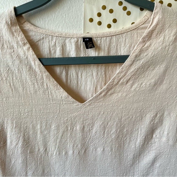 Cream V-Neck Women's Babydoll Dress size XS - Picture 5 of 15